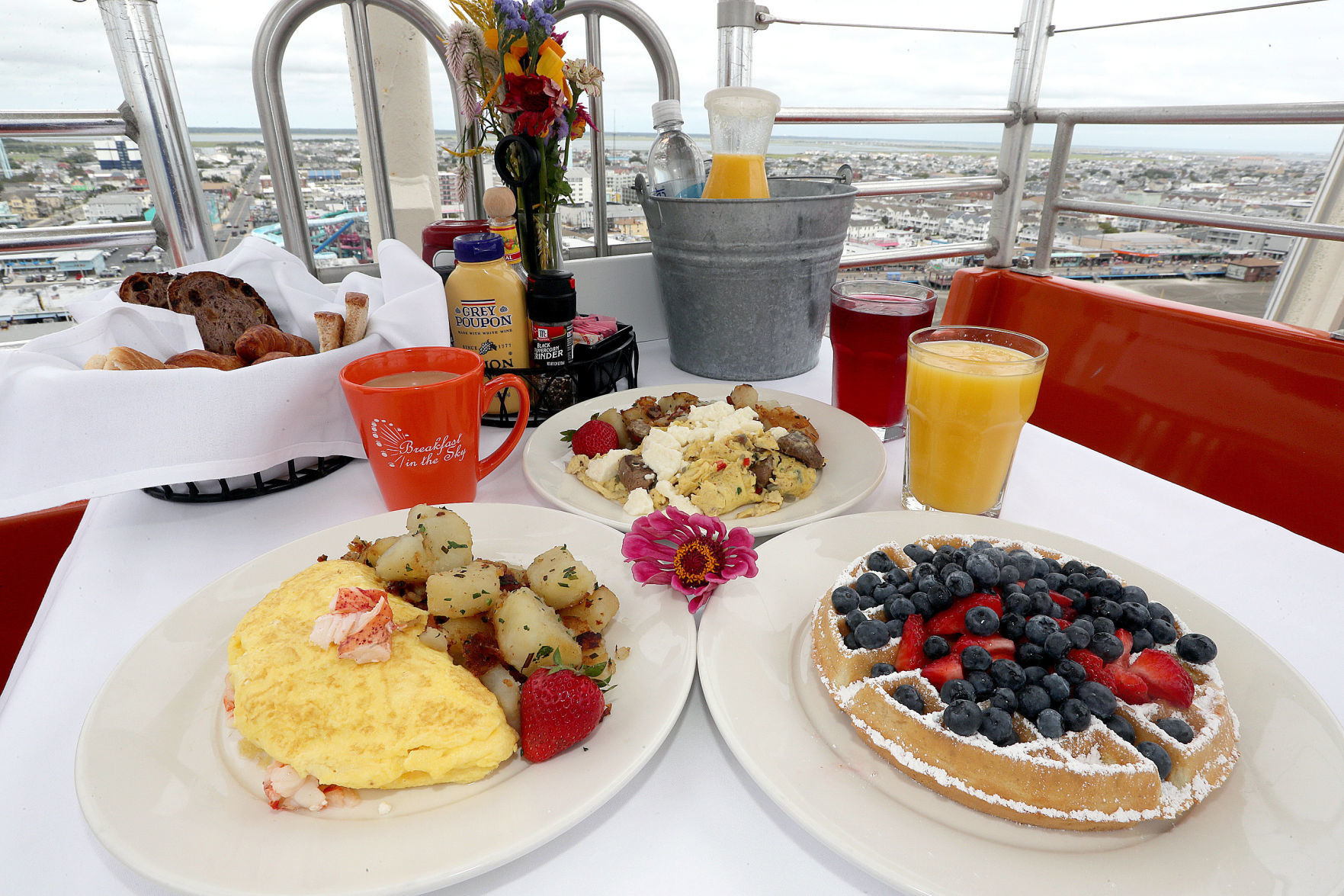 Flavor July Cover Breakfast in the Sky